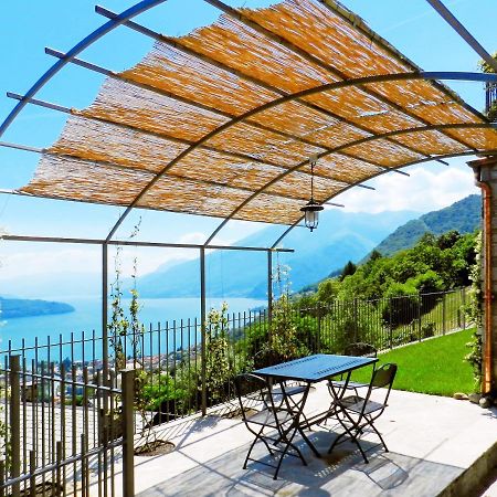 Villa Valuri Vista Magnifica Sul Lago Di Como Appartamento Piano Terra Vercana Buitenkant foto