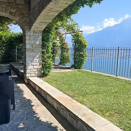 Villa Valuri Vista Magnifica Sul Lago Di Como Appartamento Piano Terra Vercana Buitenkant foto